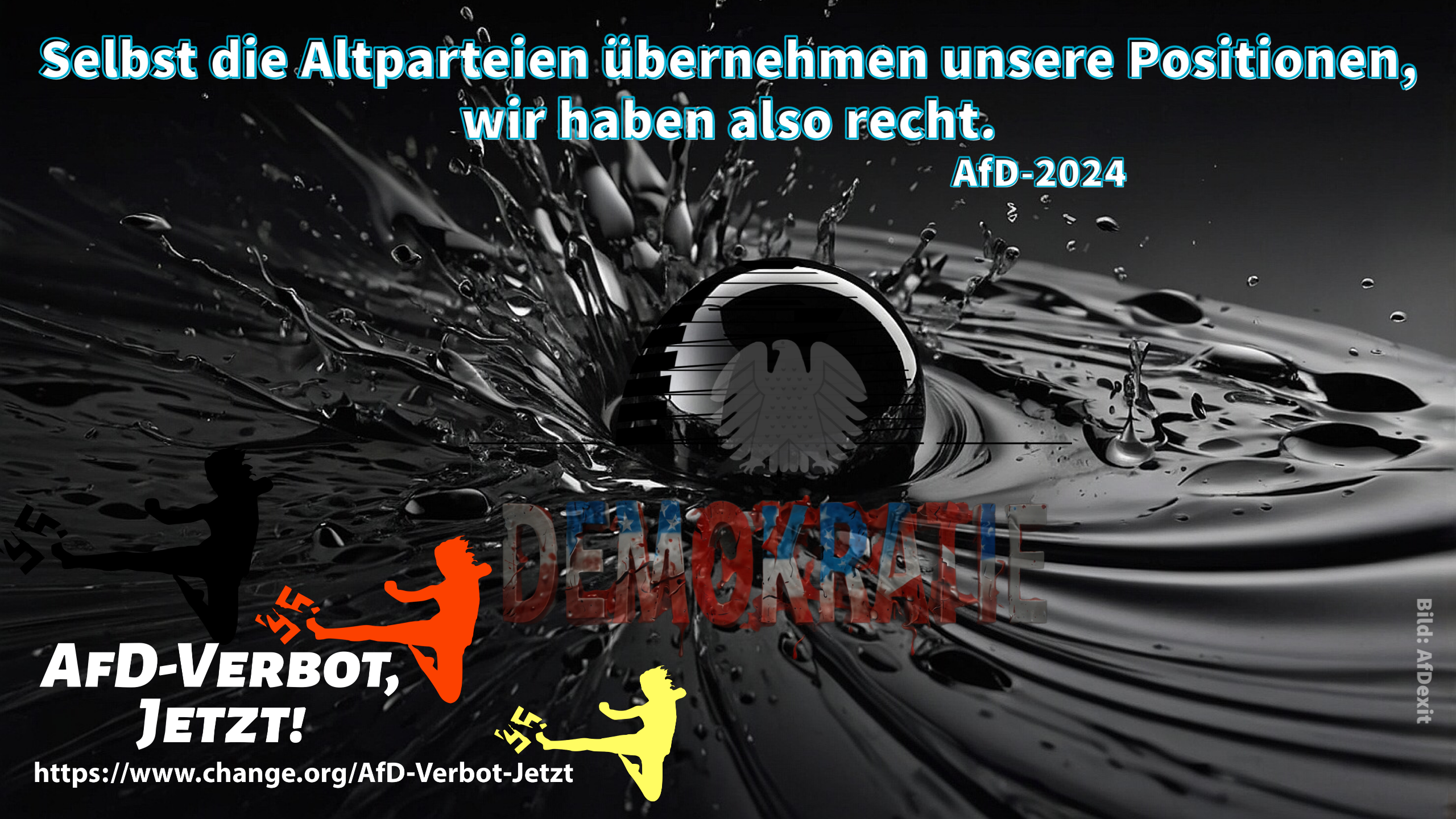 Selbst die Altparteien übernehmen unsere Positionen – wir haben also recht.