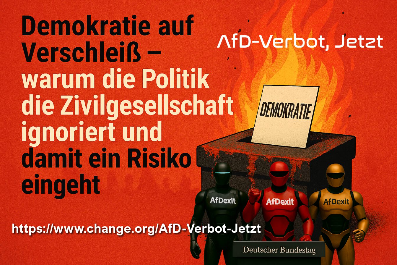 Demokratie https://www.change.org/AfD-Verbot-Jetzt