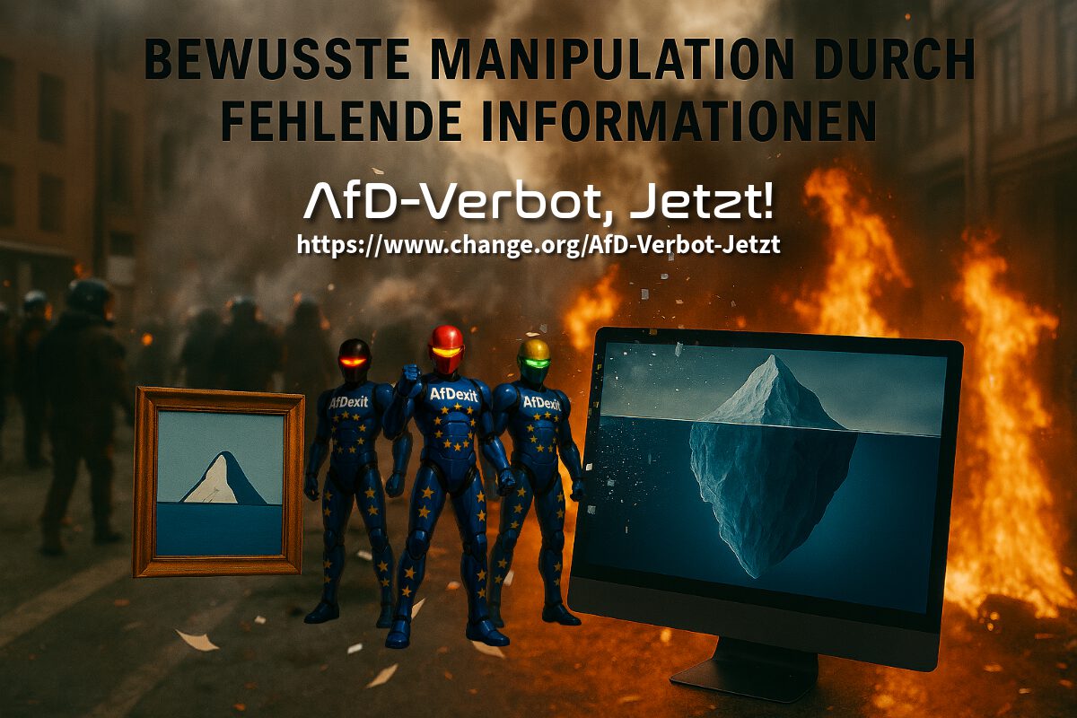 AfD Verbot https://www.change.org/AfD-Verbot-Jetzt